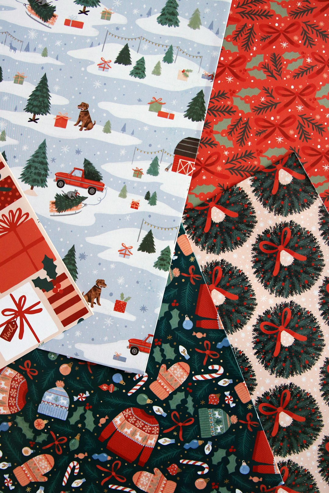 Luxury Gift Wrapping Paper Set